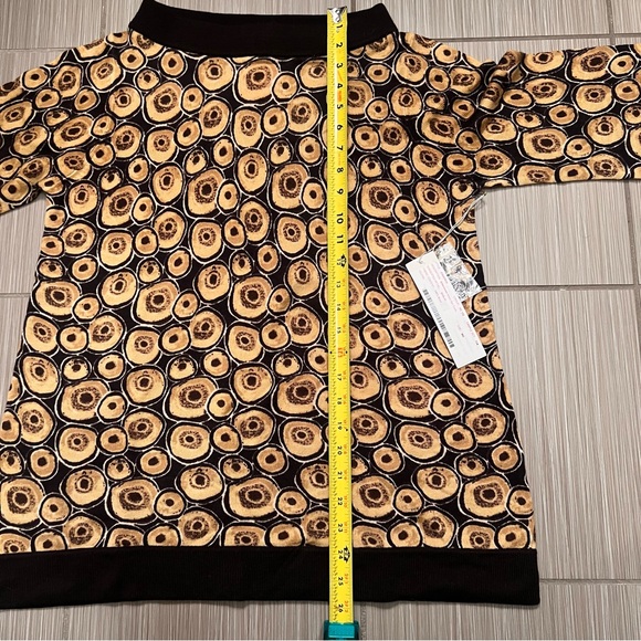 Vintage Worth Brand Bittersweet Klimt Dot Tunic wool sweater NWT dots circles - Picture 6 of 8